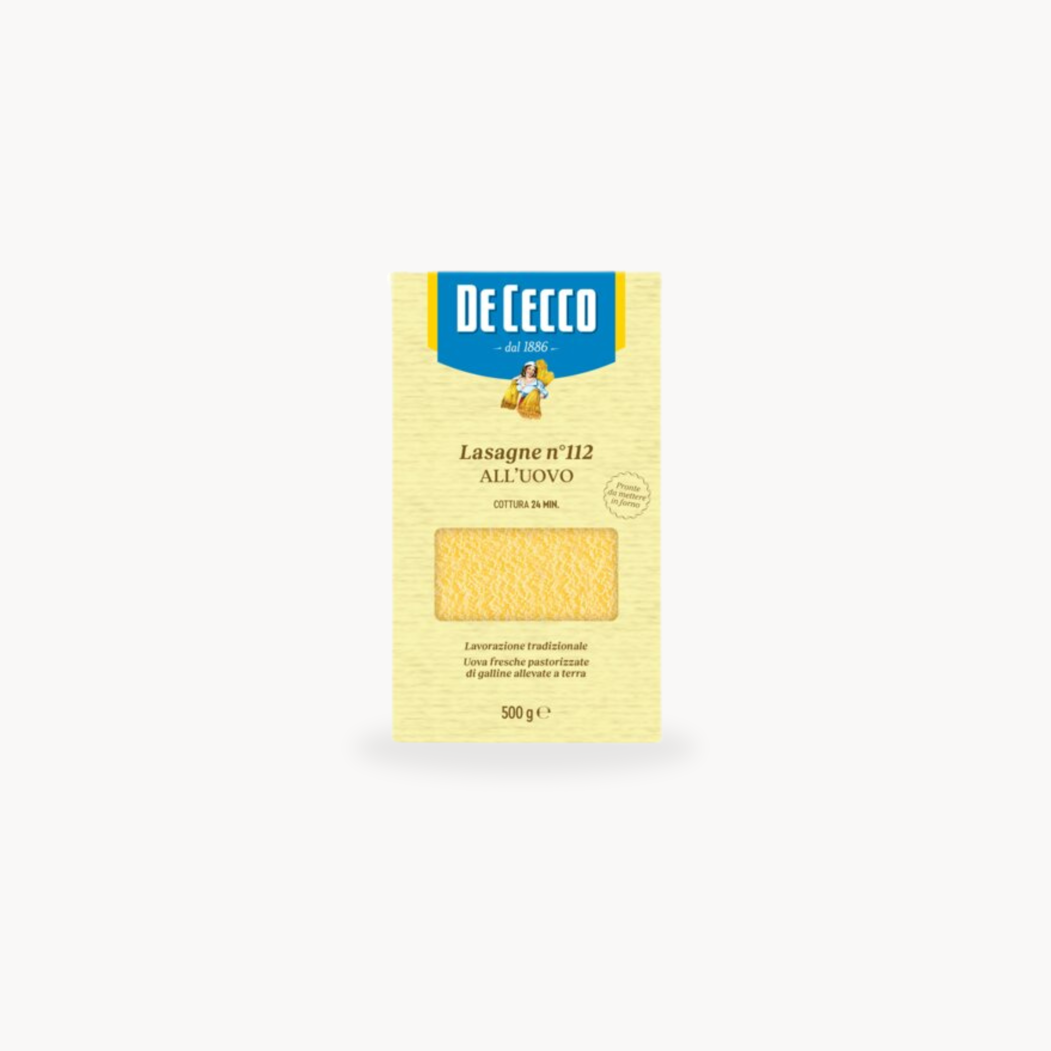 De cecco lasagne all’uovo 500g