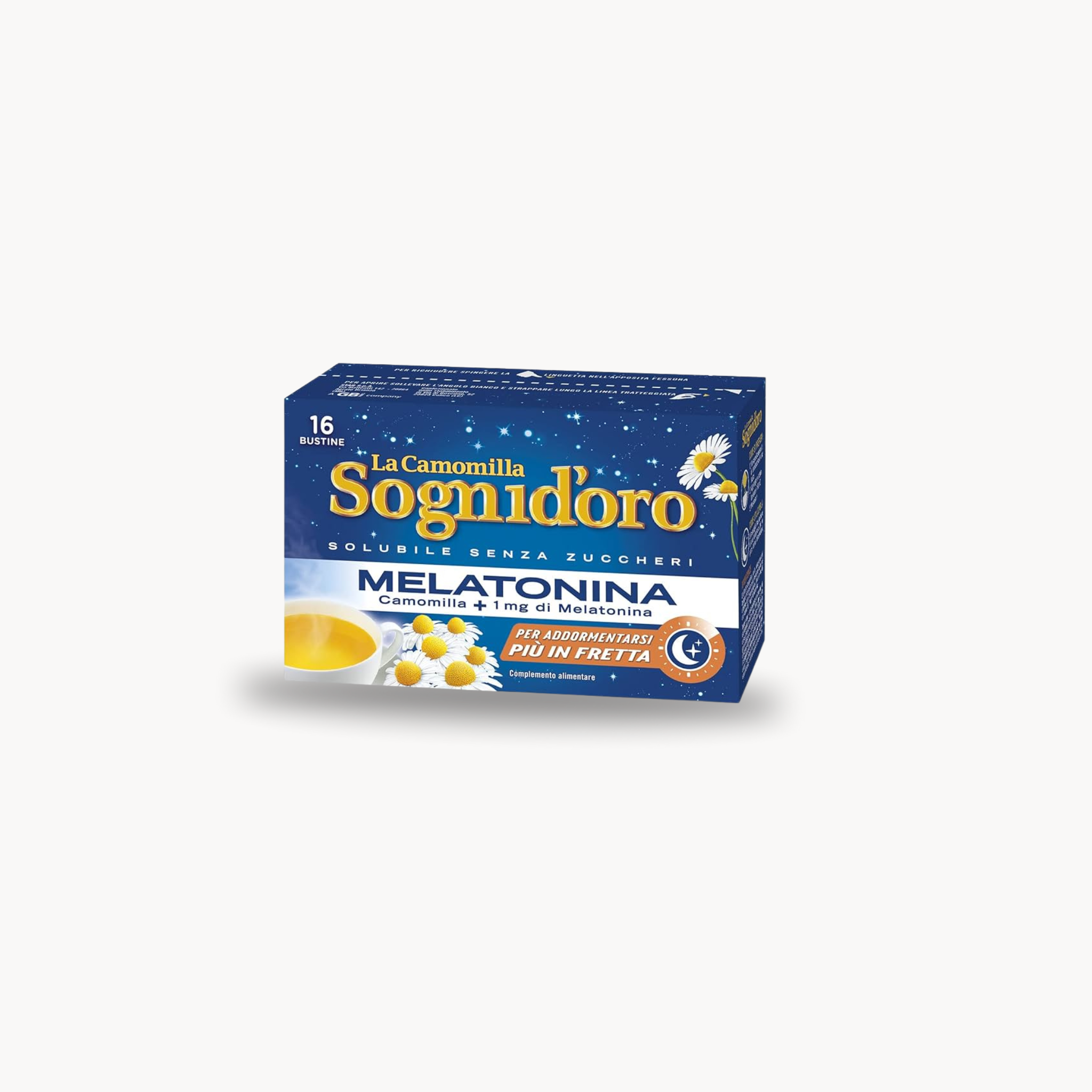 Sogni d’oro Camomille soluble Avec mélatonine 20pc