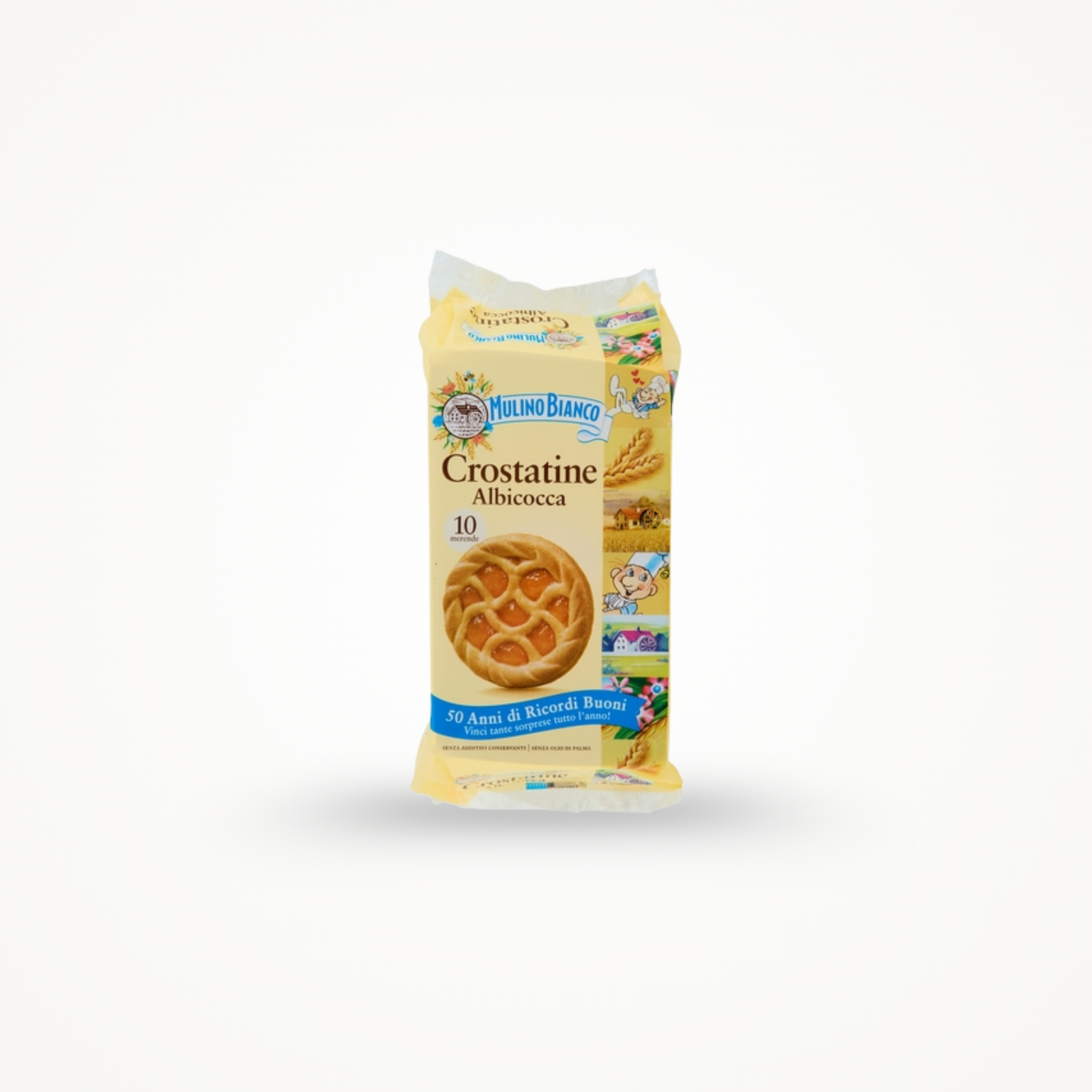 Crostatine Abricot Mulino Bianco 10pc - 400g